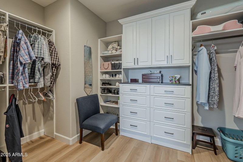 Primary Walk In Closet