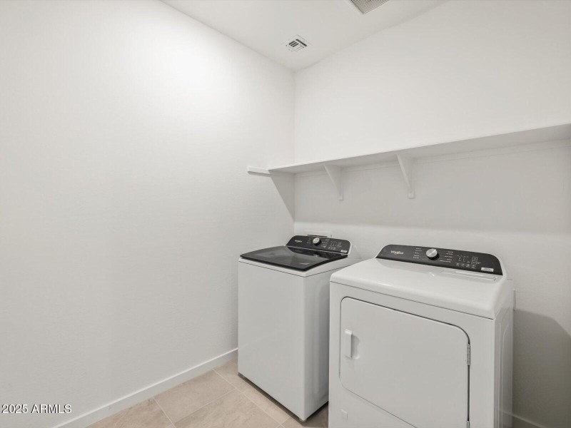 Included Washer & Dryer