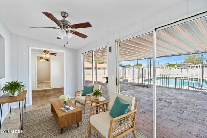 Sun Room - Digitally Staged