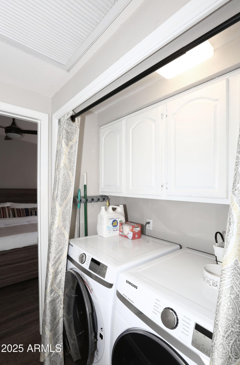 New washer and dryer