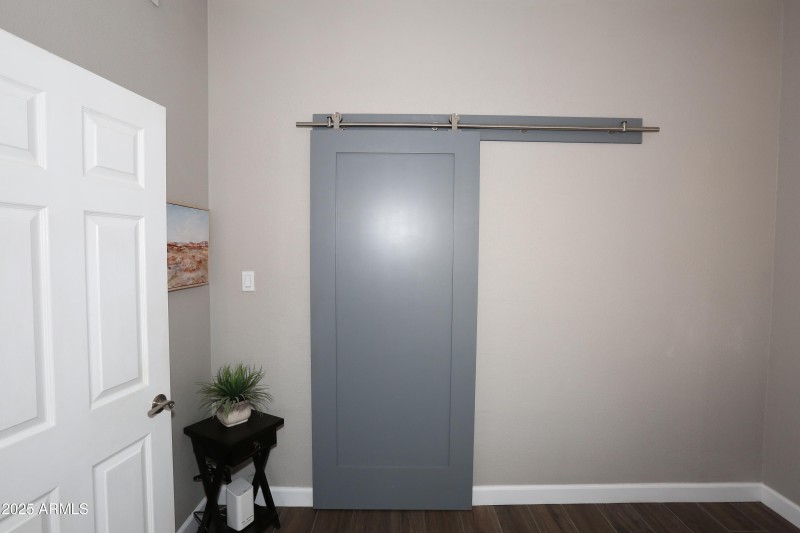 Primary Bedroom-Barn Door