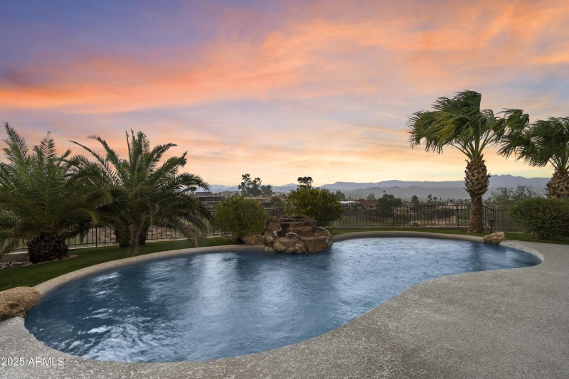 Heated pool