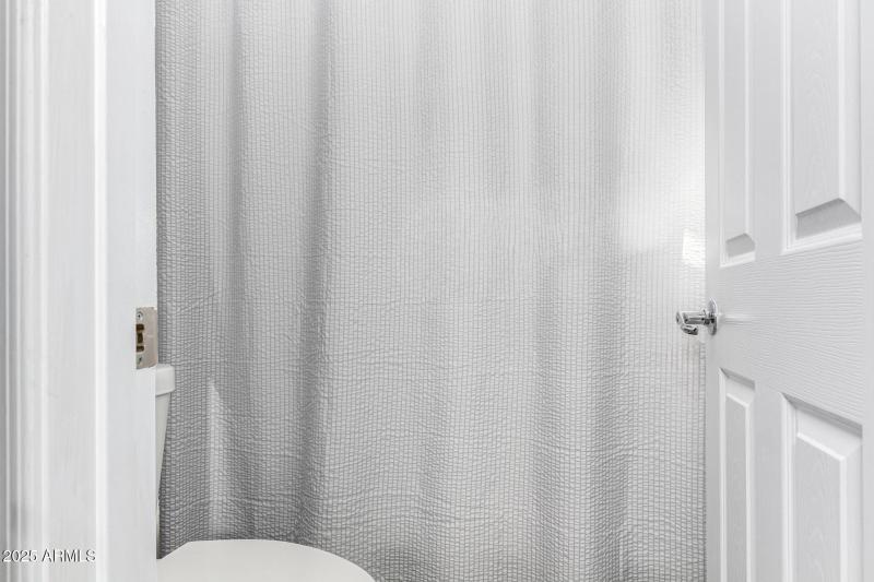 Separate Toilet and Shower Room