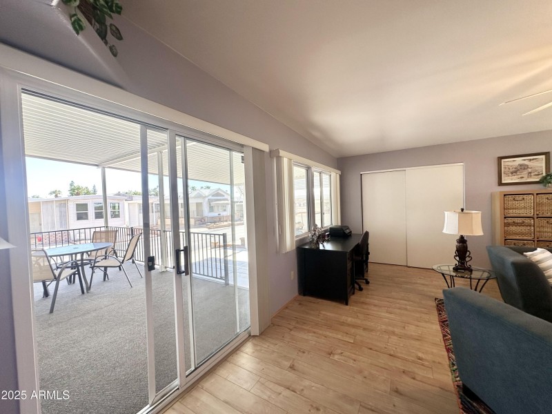 SLIDER DOOR TO HUGE DECK!