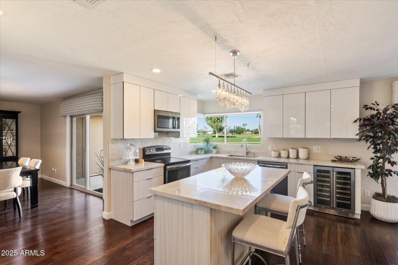 Completely remodeled kitchen