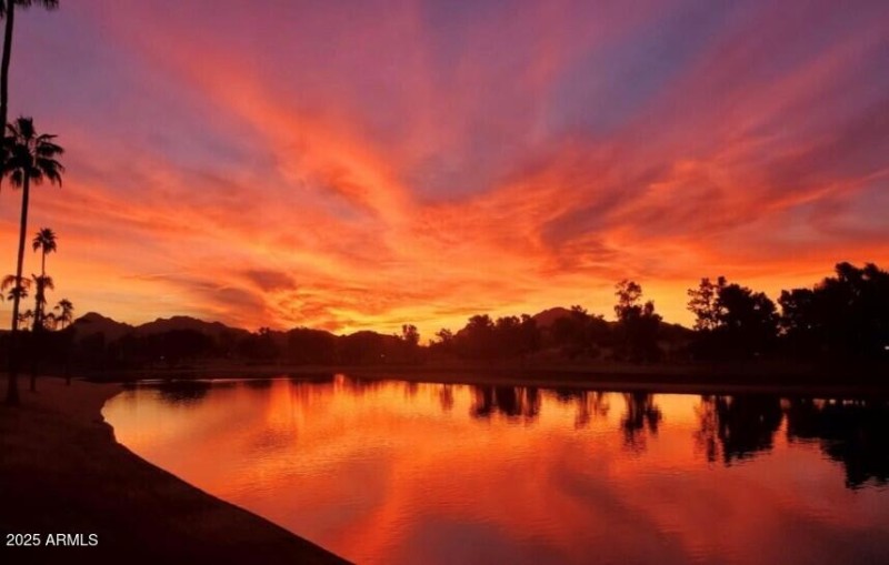 Sunset 3 from back patio