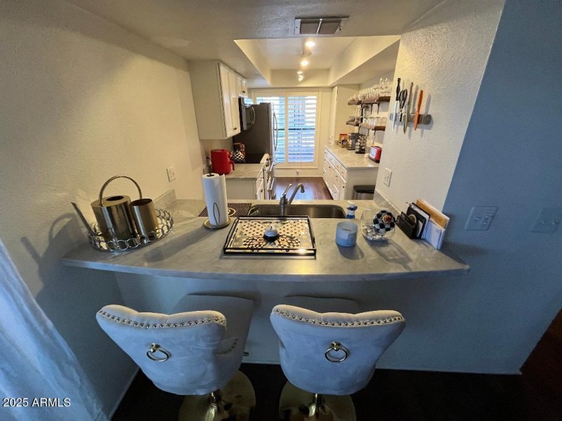 Kitchen Opening Bar Seating