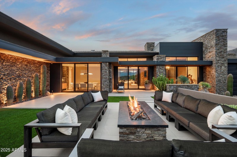 South Patio with Fire Pit