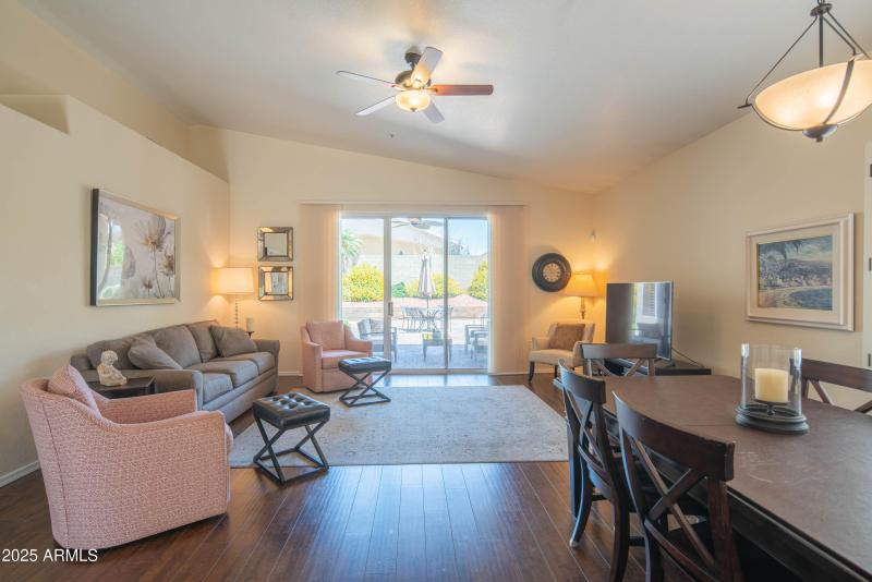 Lots of natural light