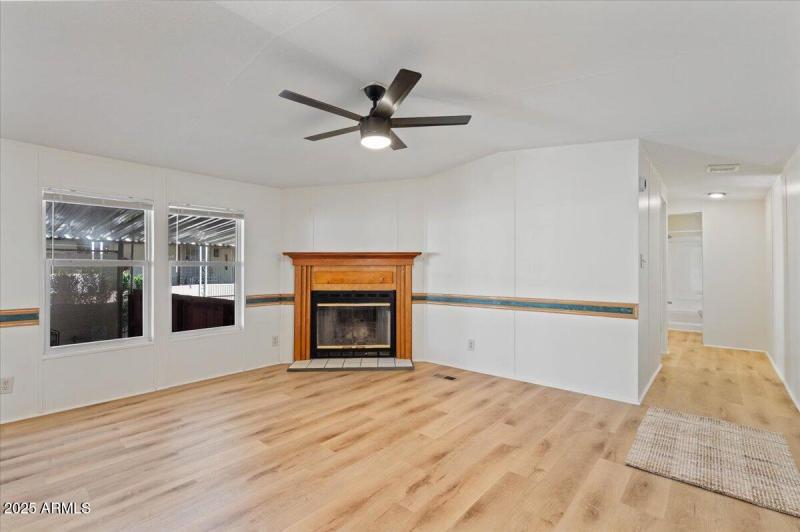 Wood Burning Fireplace