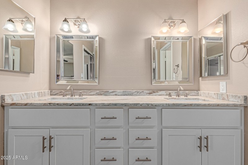 Beautiful primary bathroom