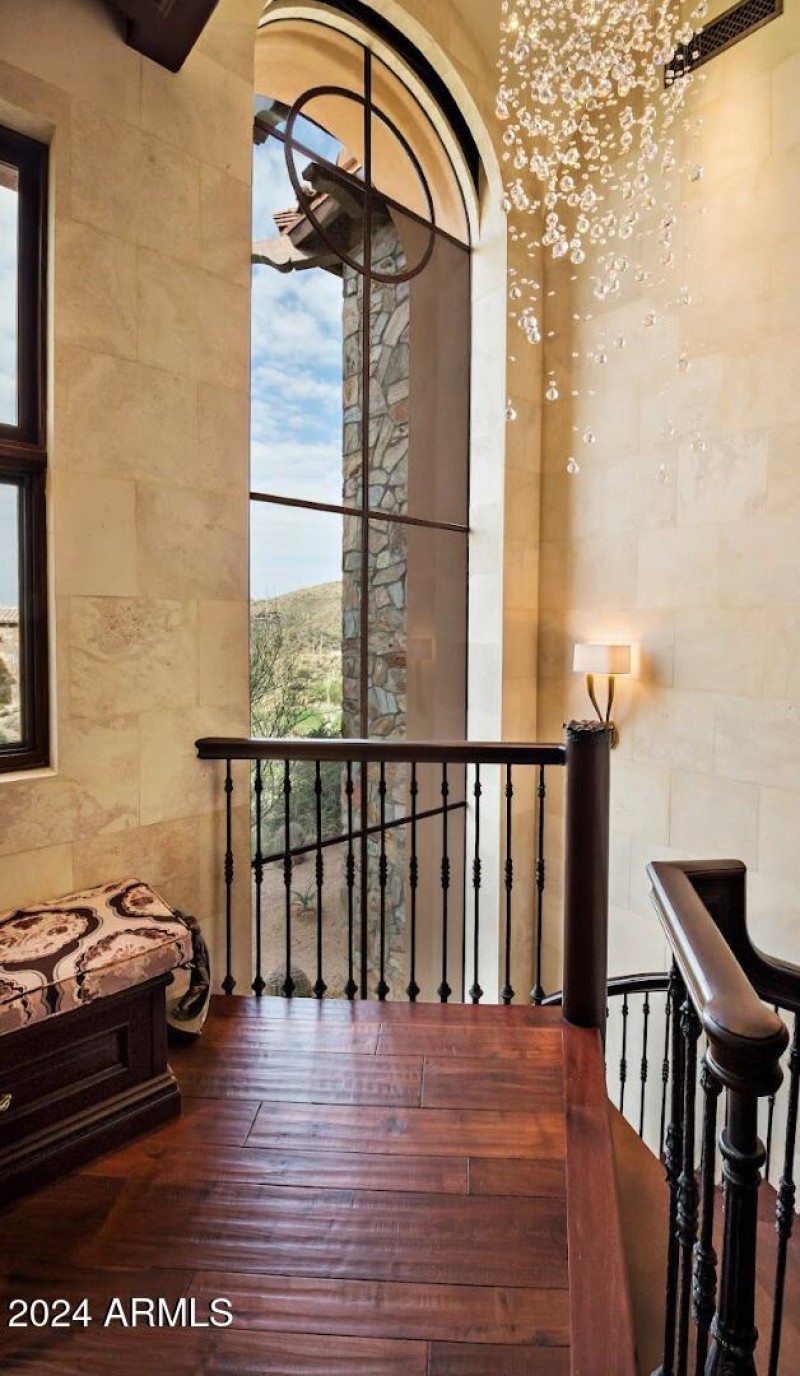 Landing to Winding Staircase