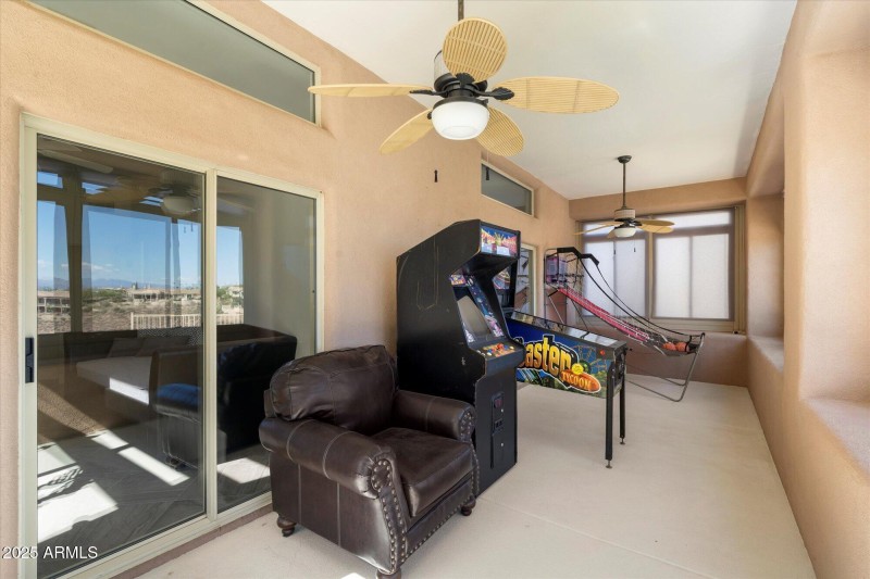 Enclosed patio