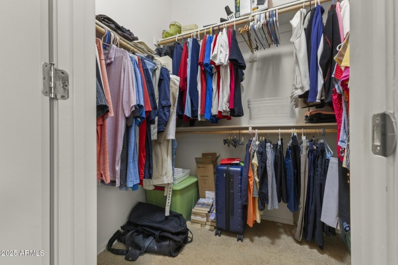 Primary Walk In Closet