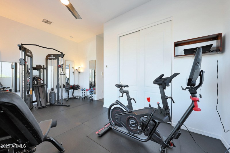 At Home Gym Downstairs