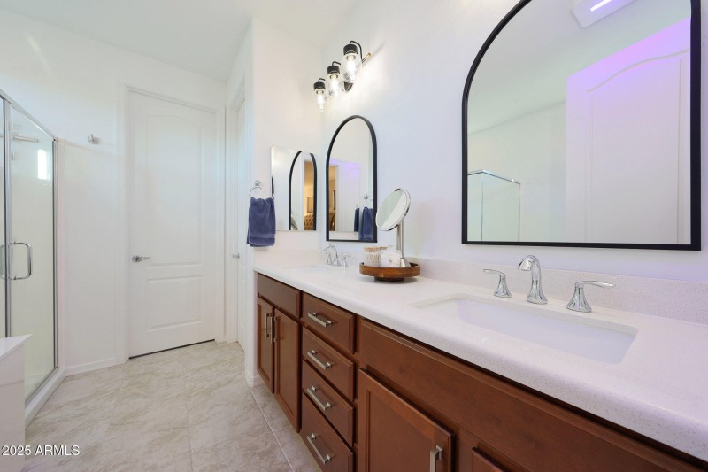 Double Sinks at Primary Bath