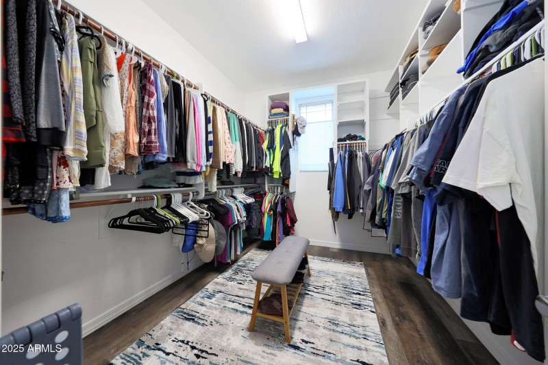 Primary Walk in Closet