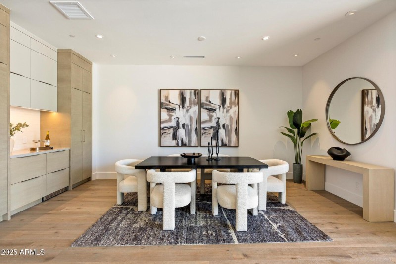 Dining Built ins w refrigerators