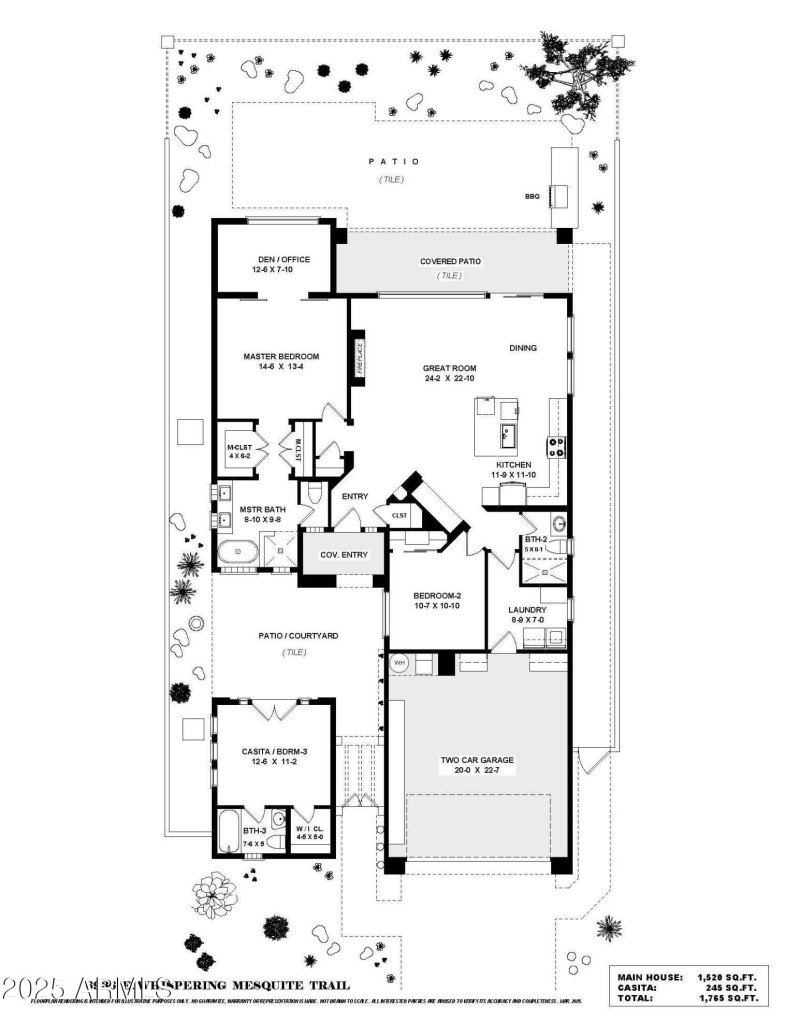 6936 East Whispering Mesquite Trail - Fl
