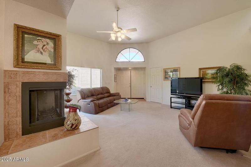 Looking Towards Double Front Door