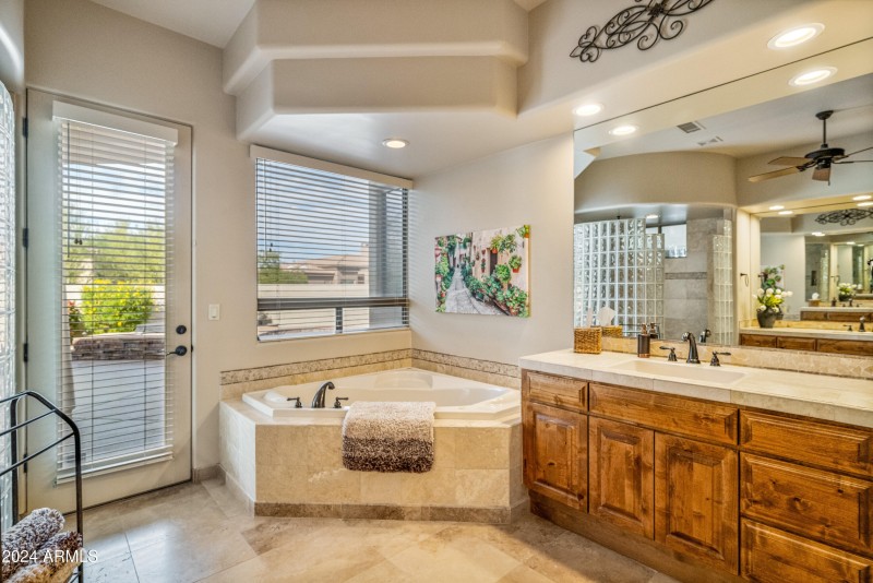 Owner's jacuzzi bathtub