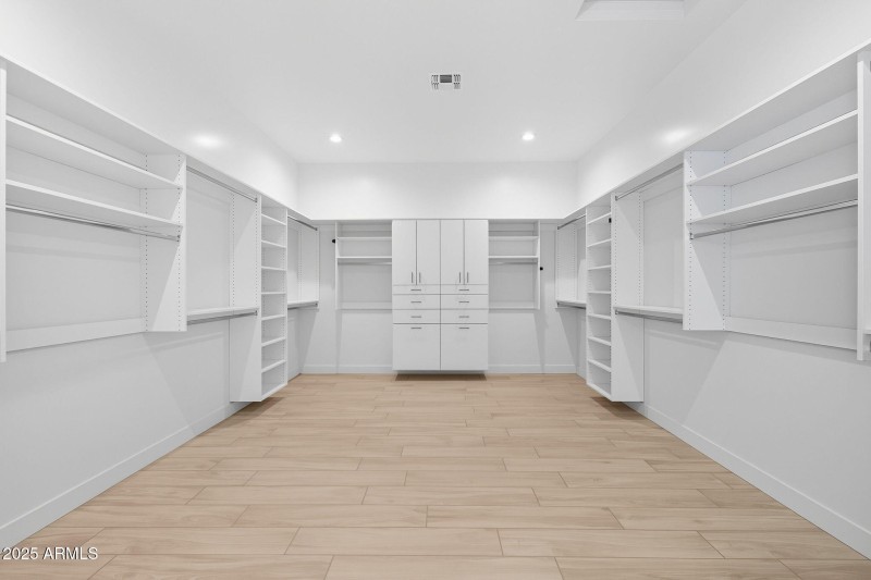 Primary Walk-In closet