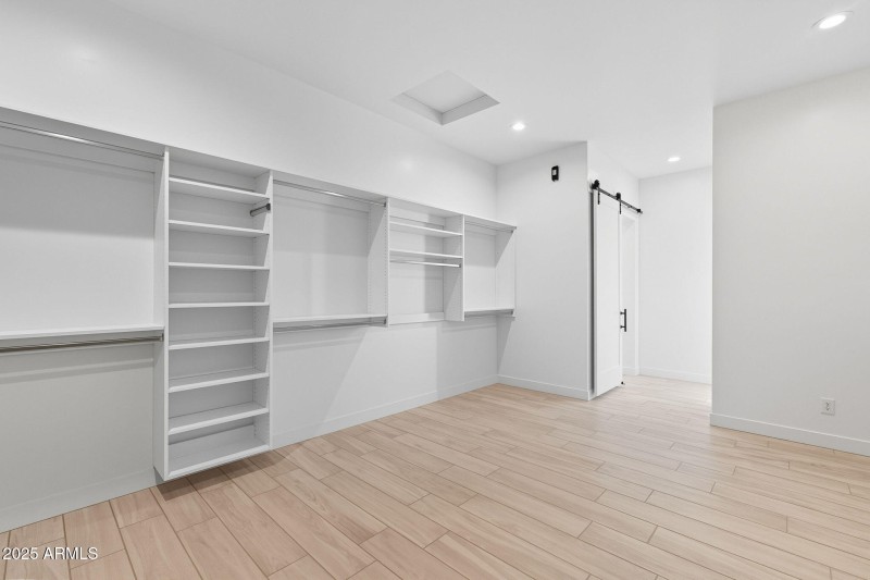 Primary Walk-In closet