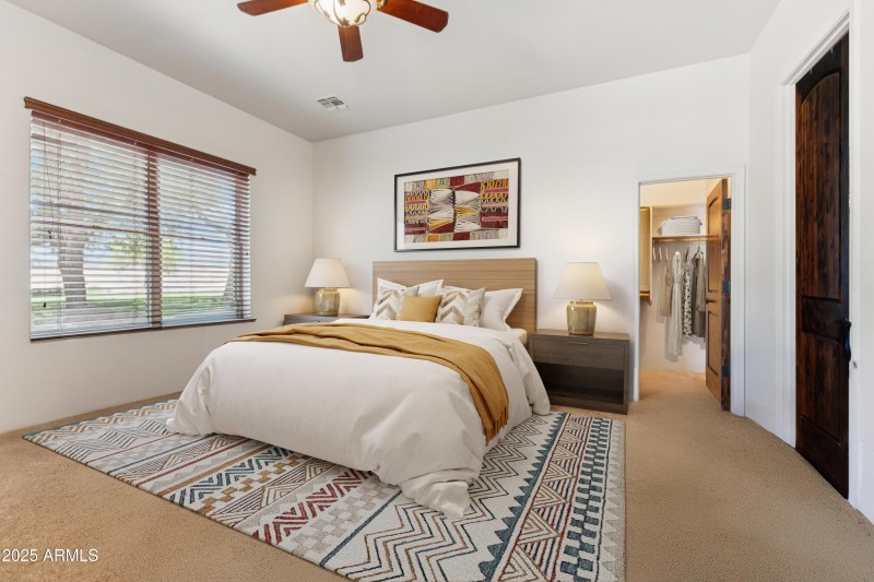 Casita Bedroom Virtially Staged