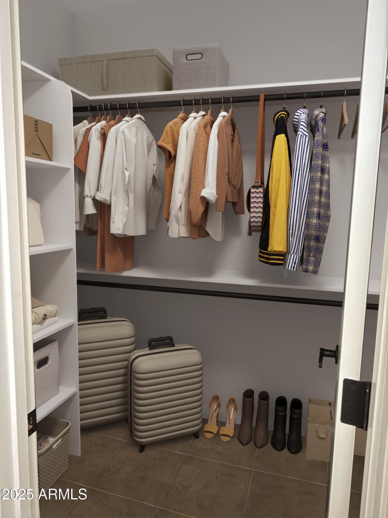 Casita Closet Virtually Staged