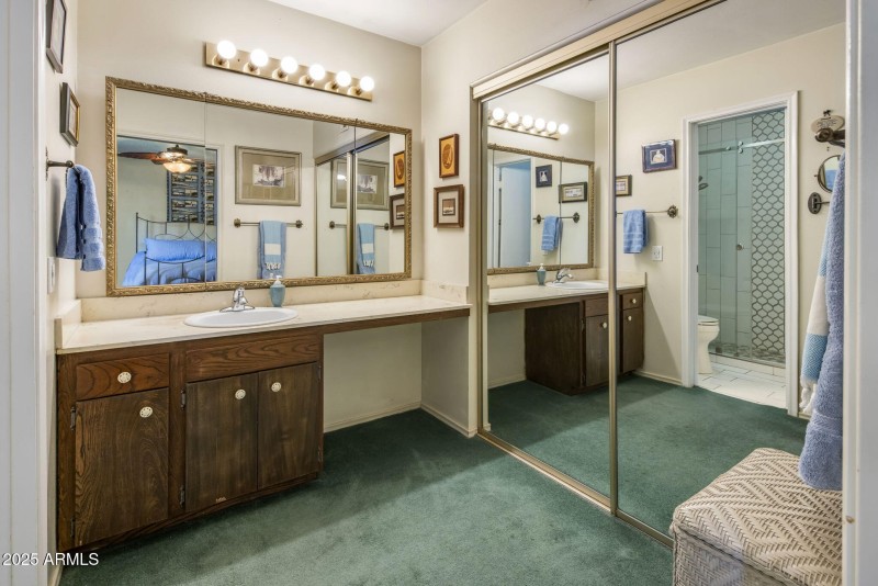 Primary Bath and Closet