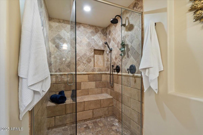 Luxurious Walk-In Shower