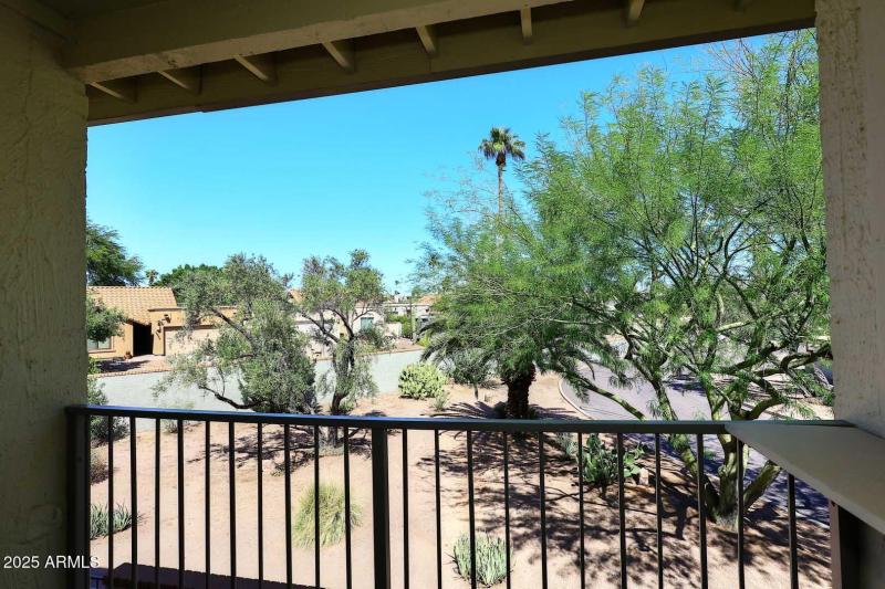 Covered Balcony-View