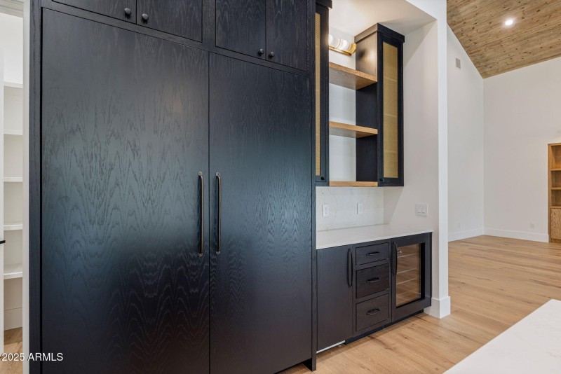 Fridge With Cabinet Face