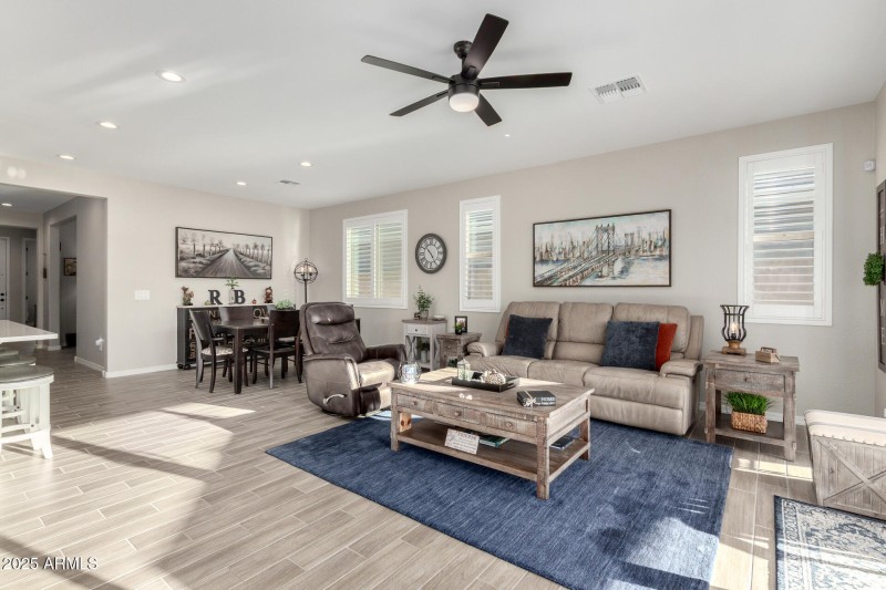 Great Room & Dining Area