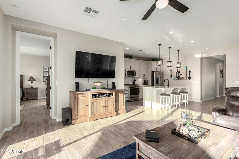 Great Room to Kitchen