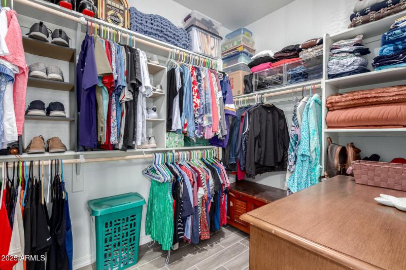 Primary Walk In Closet