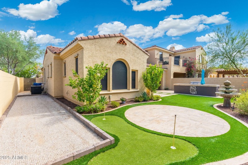 Putting Green and Bocce Ball