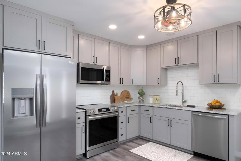 Custom Kitchen with Granite Counters