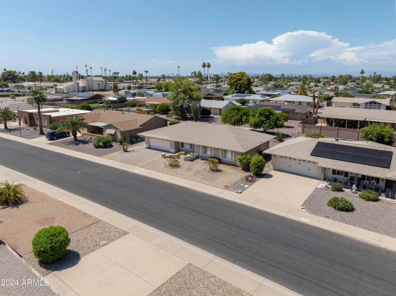 Aerial View of Sun City Neighborhood
