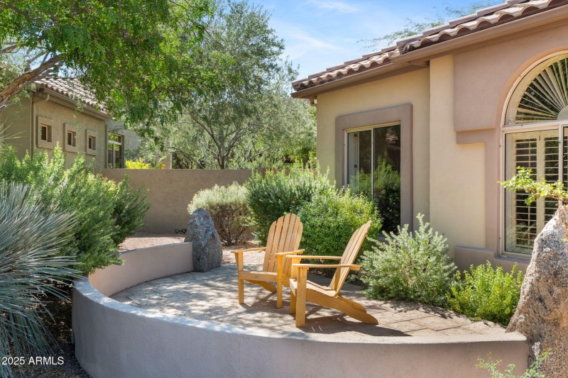 Charming Front Patio