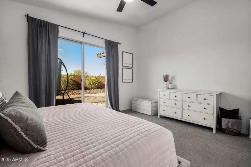 Master bedroom view 2