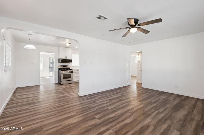 Living Room to Kitchen