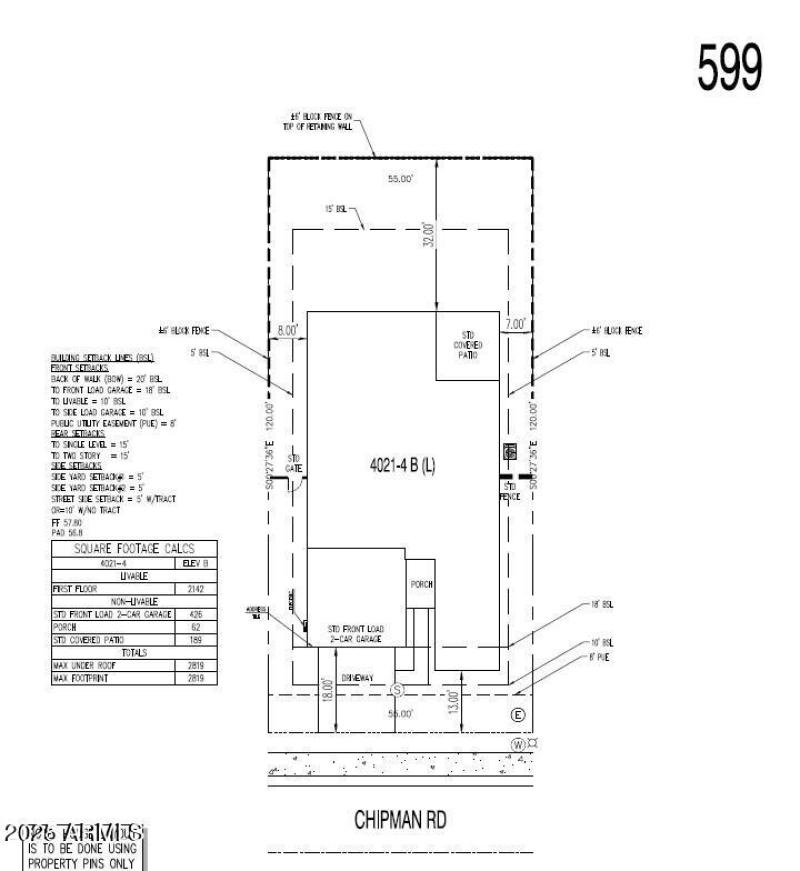 CF Lot 59905 Poppy Plot Plan