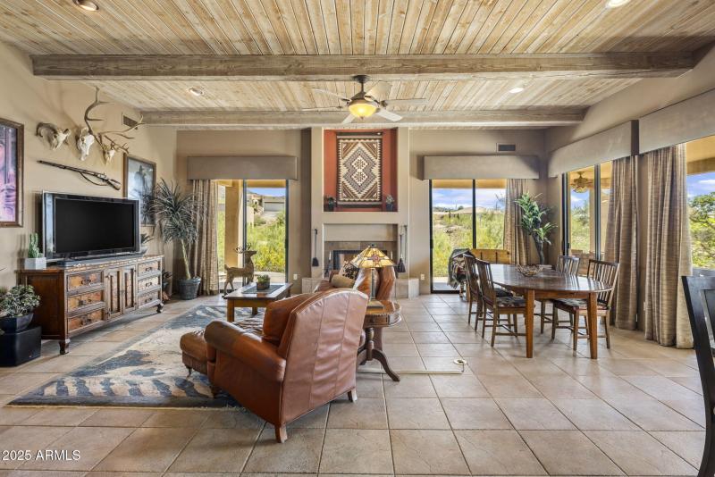 Great room and dining