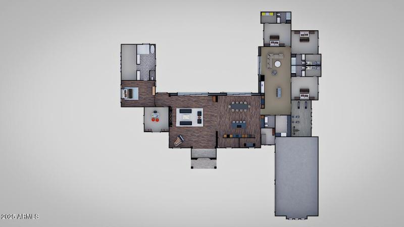 Hackamore Colored Floor Plan