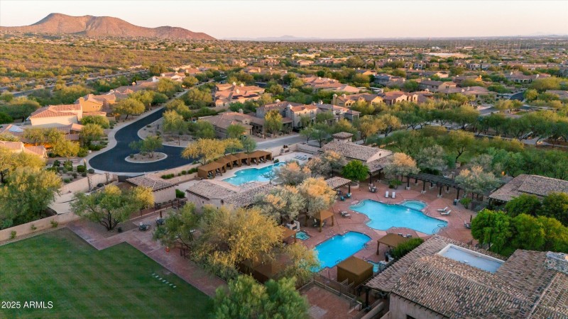 048_Aerial View Community Pool