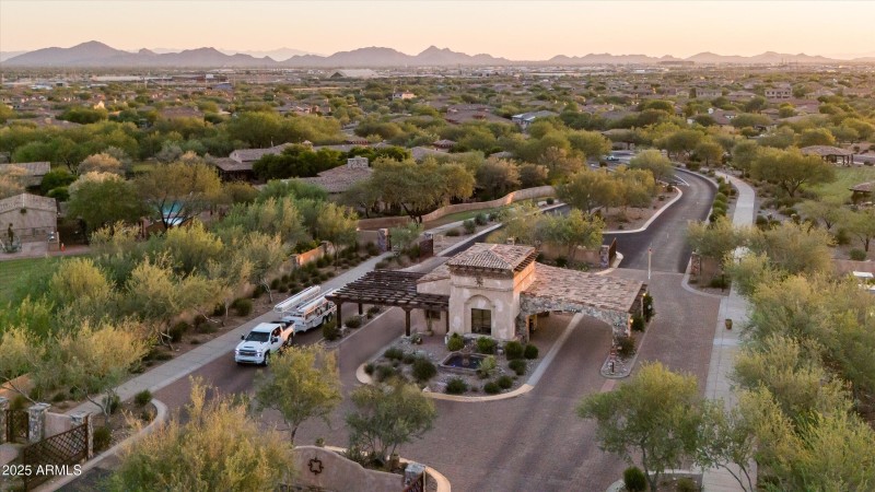 050_Aerial View Community Gate