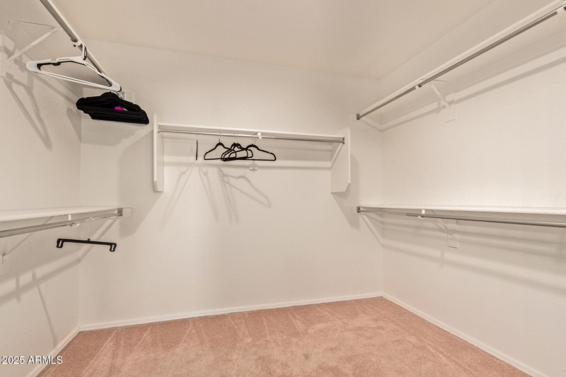 Primary Walk in Closet