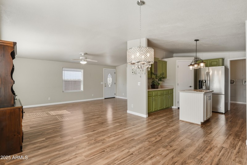 Living/Dining/Kitchen View