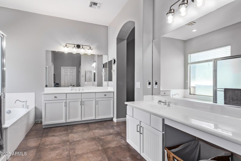 Master bathroom